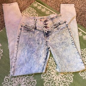 Elite Jeans - Acid wash - high waisted - size 3